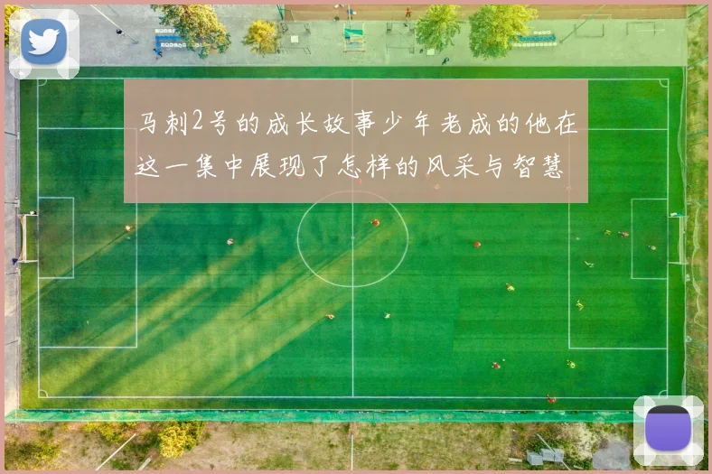 马刺2号的成长故事少年老成的他在这一集中展现了怎样的风采与智慧